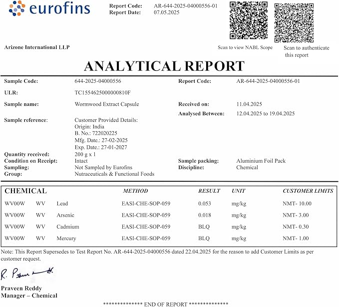 STAY ALIVE Wormwood Black Walnut Clove Cleanse Extract, 11-in-1 Extra Strength Complex, 120 Pills, Herbal Supplement for Adults, Vegan, Non-GMO & Gluten Free Sweet Wormwood Capsules