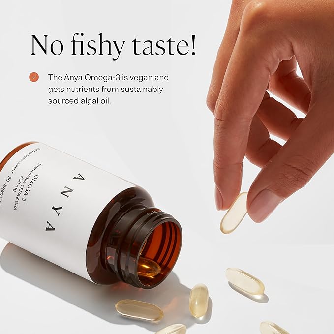 ANYA Postnatal Multivitamin Bundle + Omega 3 : Comprehensive Postnatal multivitamin, Easy-to-Digest Formula in 2 Pills a Day - 60 ct. Includes 300mg DHA/EPA + 21 Key nutrients for Postpartum Recovery