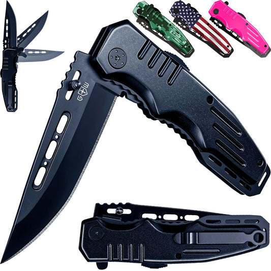Dad Birthday Gift - Best Father's Day Gifts - Cool Pocket & Folding knife Presents for Dads - Gift for Men Father Boyfriend Husband - Mens Gifts - Mens Birthday Gift Ideas 6681 G