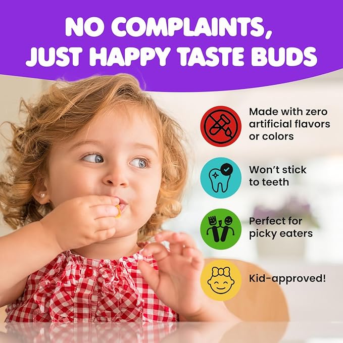 DR. MORITZ Kids Magnesium Gummies Orange Flavor (120 Count) and Kids Multivitamin Gummies (120 Count) - Relaxation & Health Support - Non-GMO, Vegetarian Toddler Vitamins