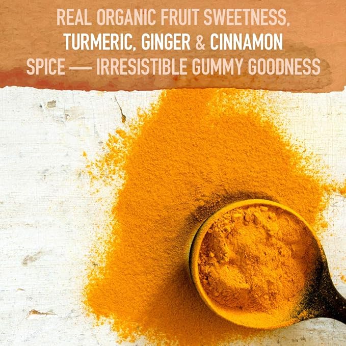 Garden of Life Organics Turmeric Inflammatory Response Gummy & Organics Women's Gummy Vitamins - Berry