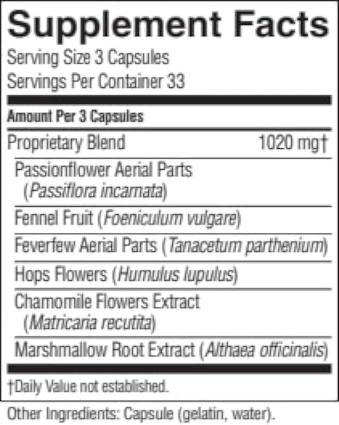 Nature's Sunshine Stress-J 100 Capsules