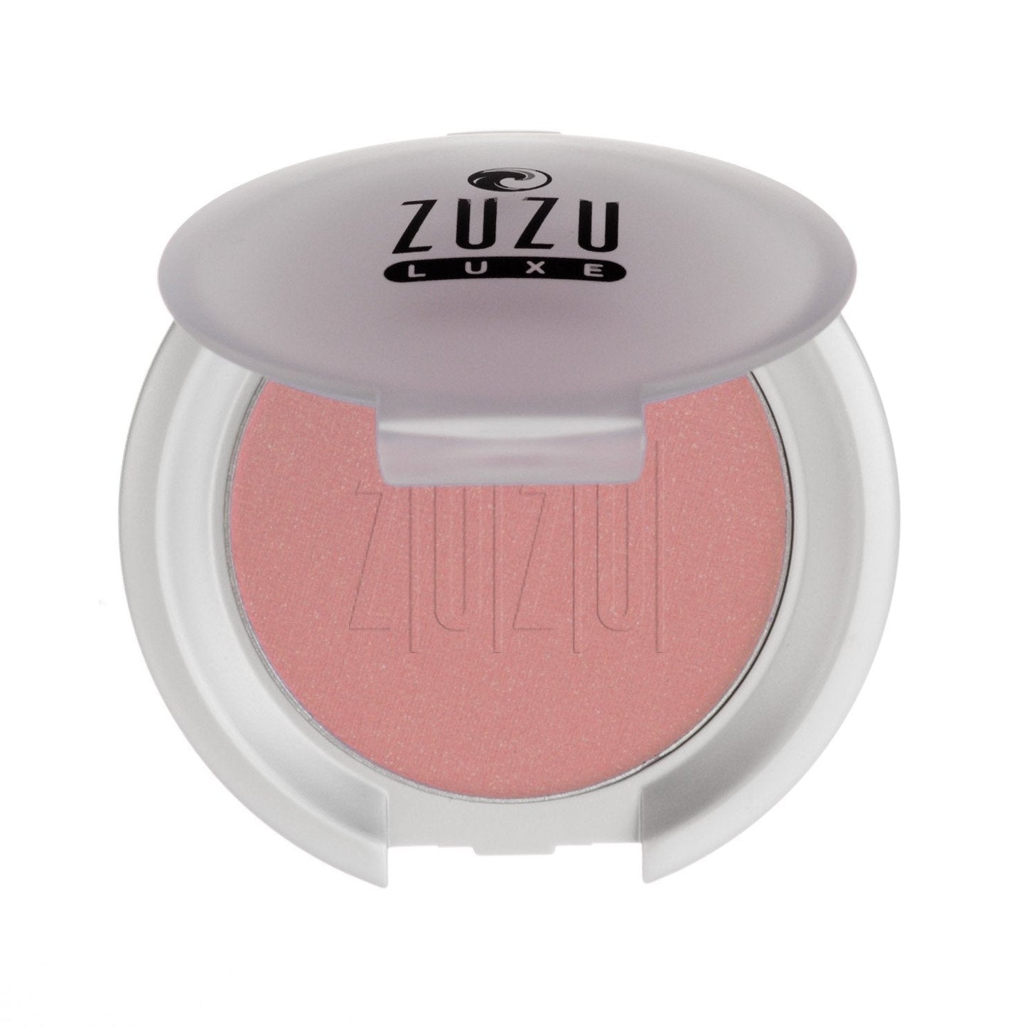 ZUZU LUXE Mineral Blush (Fascination - Lightly Toasted Cinnamon/Warm Shimmer), Natural, Paraben Free, Vegan, Gluten-free, Cruelt