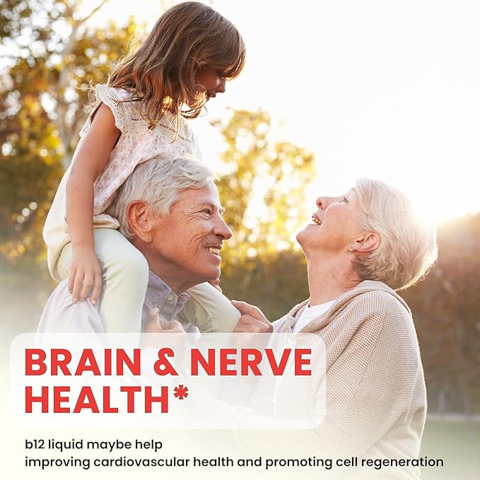 Vitamin B12 Complex 10000 mcg | Vegan Triple Liquid B-12 Drops Sublingual Supplement | Methylcobalamin & Adenosylcobalamin & Hydroxo Blend for Long-Lasting Energy and Healthy Metabolism(2 Pack)