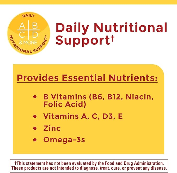 Nature Made Adult & Kids Multivitamin Gummies Combo Pack, Multis with Vitamin C, Vitamin D3, B Vitamins, Zinc, Omega 3 Fish Oil & More, Two Multivitamin Bottles for Whole Family