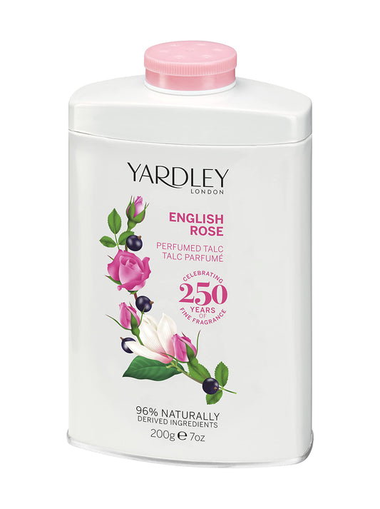 Yardley English Rose By Yardley Of London For Women Perfumed Talc, 7 Ounce