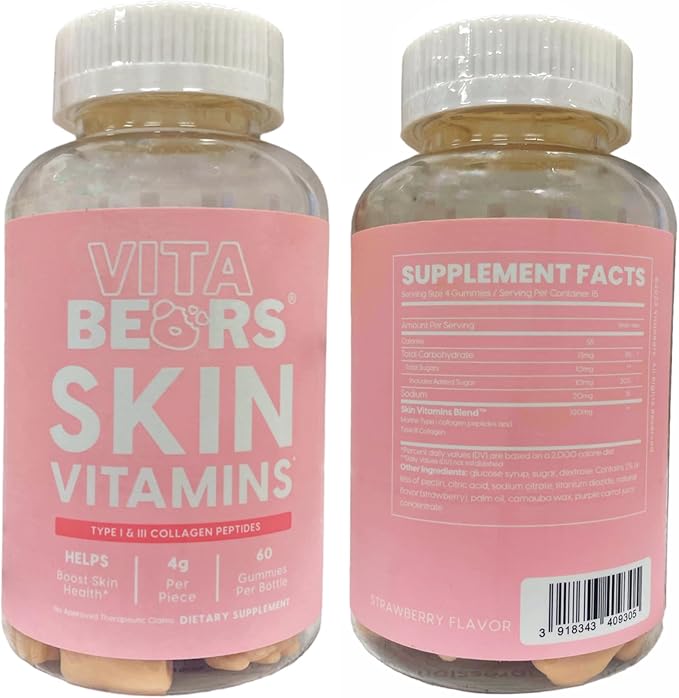 Perfect Duo: Hair & Skin Vitamins - Healthy Skin, Hair & Nails