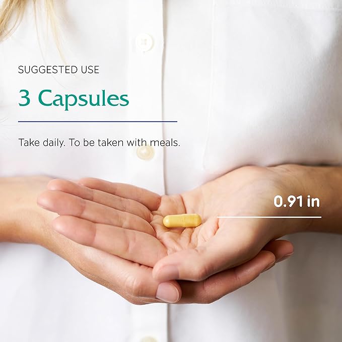 Vitanica - Mid-Life Symmetry, 50-65 High Potency Daily Multivitamin and Mineral, Vegan, 180 Capsules