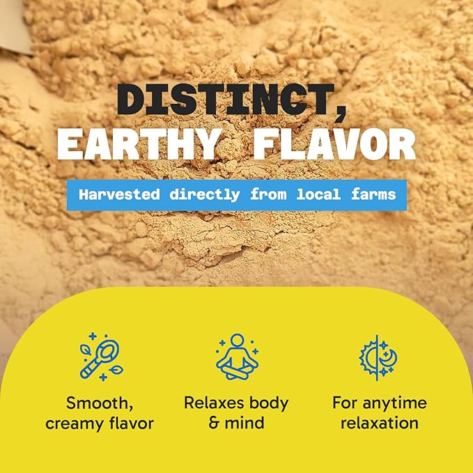 Fiji Vanua Kava-Malo Tonga Kava Drink Powder, Medium Grind Traditional Kava Root Powder, Easy to Prepare Kava Root Powder with Smooth and Creamy Taste, Premium, 8oz