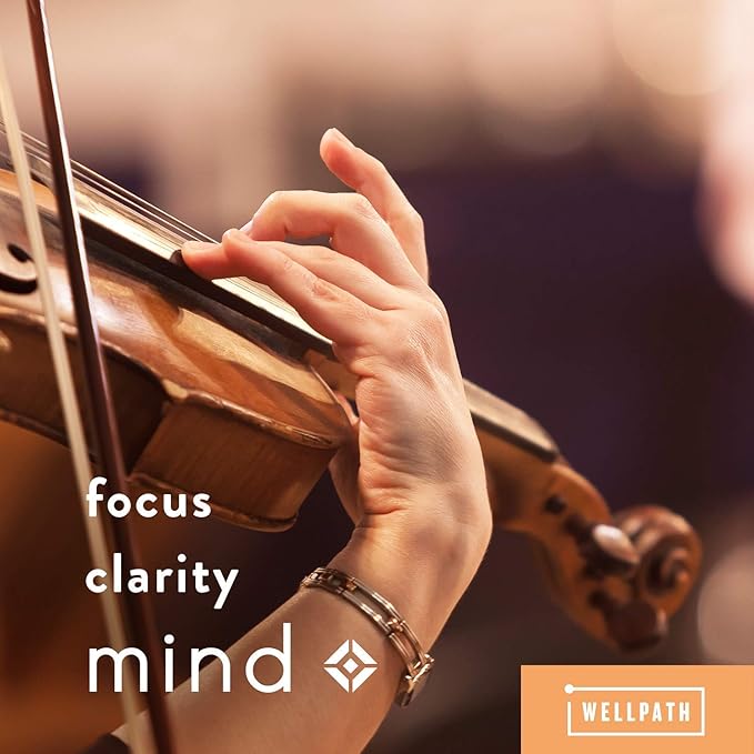 WellPath Mind Brain Supplement for Memory and Focus with Lion's Mane | Ginkgo Biloba and L-Theanine for Long Term Cognitive Support | Vegan, Non-GMO, 60 Ct