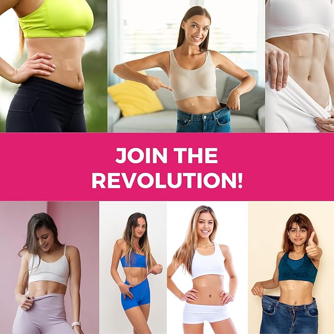 Firming B12 Patches (Pack of 72) - 100% Natural Vitamin Patches for Women, Energy & Body Support, Self-Adhesive Transparent Patches - Enhanced Formula