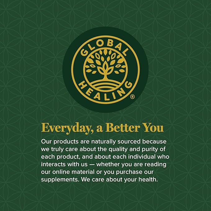 Global Healing Center - Vitamin D3 5000IU & Quercetin 250mg - Supports Bones and Immune System, Respiratory Health