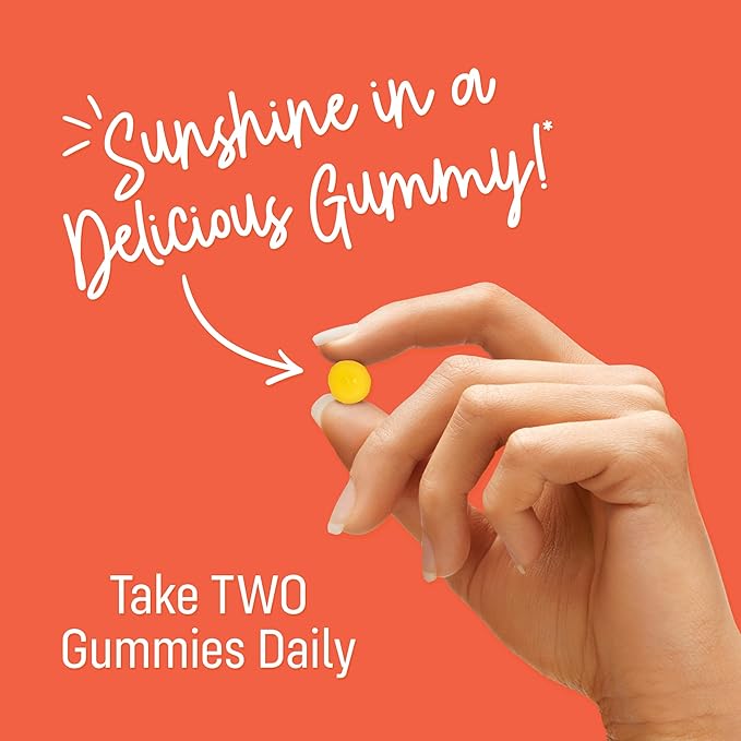 Smart for Life Vitamin D 3 Bundled with Vitamin C Gummies for The Whole Family