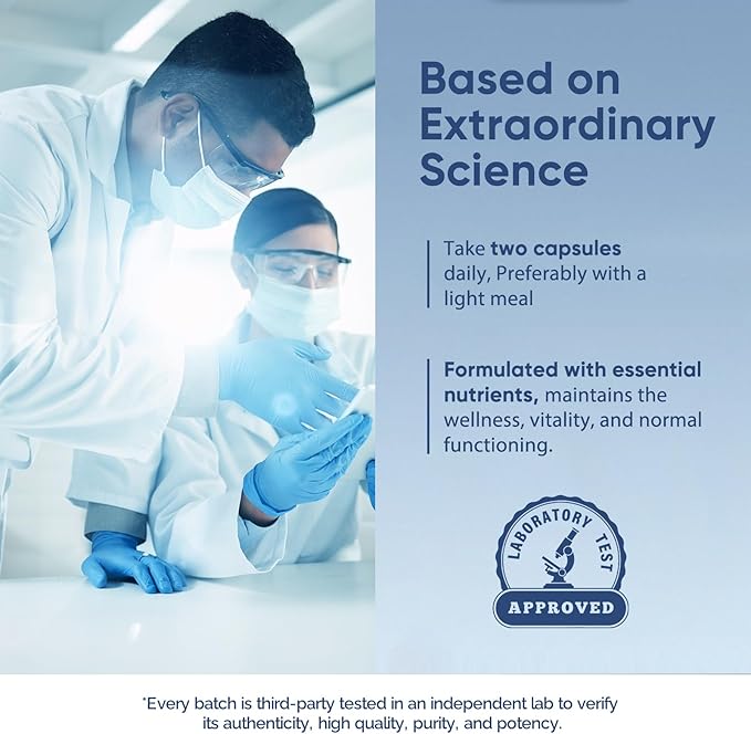 L Methylfolate 15 mg, with Methyl B12 & B6 Folate Supplement for Balanced Mood, Support Brain Health & Immune, 120 Capsules