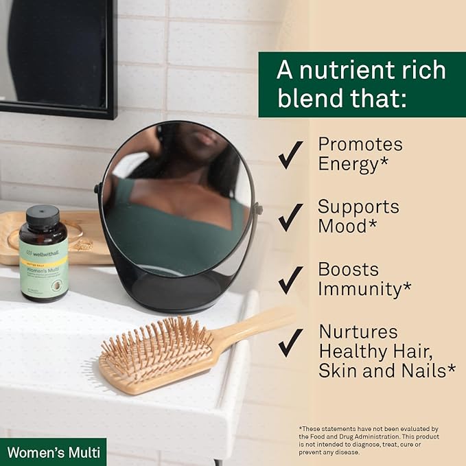 Women’s Multivitamin Daily Supplement with Essential Vitamins, Minerals & Iron (60 Tablets) & Sleep Support with Sustained-Release Melatonin (7 Capsules Travel Pack)