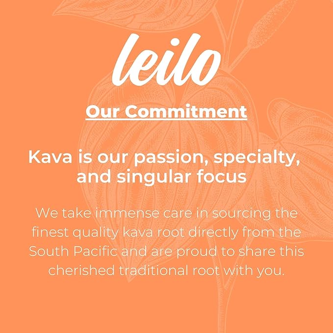LEILO | Kava Powered Sparkling Relaxation Drink | Tangerine Mango 12-Pack – Non-ALC Calming Beverage | 12 fl oz Cans (Pack of 12) | Packaging May Vary