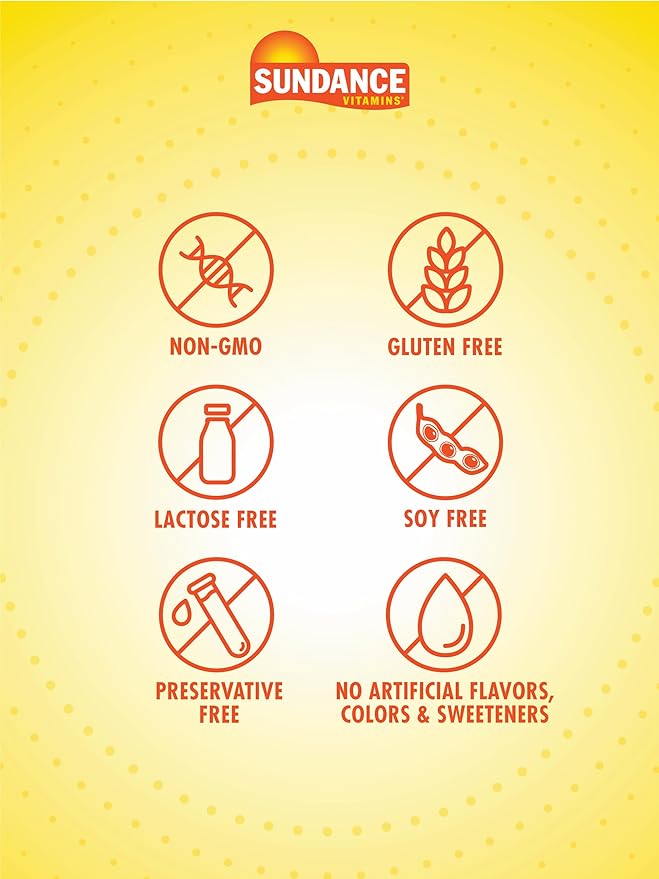 Sundance High Potency D3 2000 IU | 200 Quick Release Softgels | Essential Vitamin Formula | Non-GMO and Gluten Free Supplement