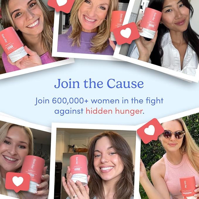 FIRST DAY Multivitamin for Women - Daily Womens Multivitamin Gummies - Vitamin A C D E B12, Magnesium, Zinc, Biotin – Vegan, Gluten Free Womens Vitamins - Hair Growth, Skin, Energy – 60 Day Supply