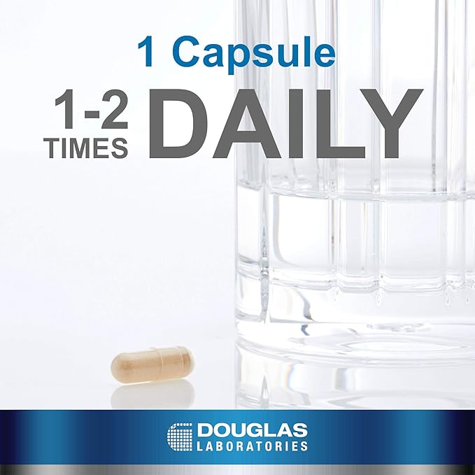 Douglas Laboratories B-Complex with Metafolin - Comprehensive B Vitamin Supplement - Energy & Brain Health Support* - With Folate, Biotin & Thiamin - Non-GMO - 60 Vegetarian Capsules