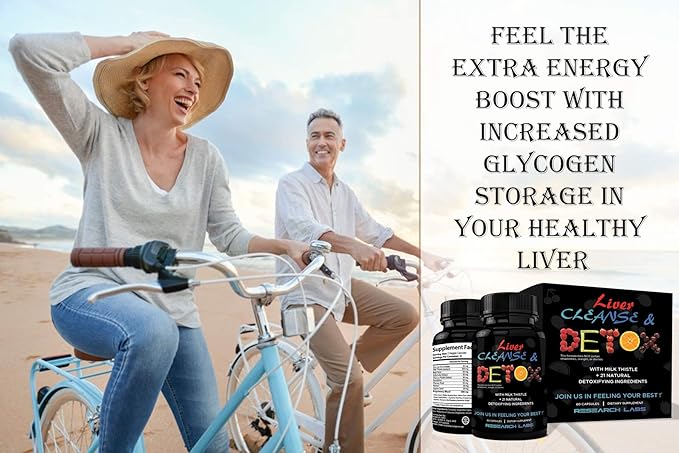 Research Labs Doctor Recommended Premium Liver Detox Cleanse & Support w/Milk Thistle, Beet, Dandelion. 23 Powerful Herbs…