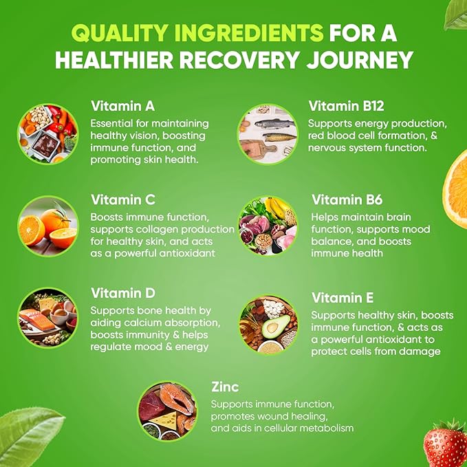 BariSlim Bariatric Multivitamin Gummies - Specially Formulated Gummy Vitamin for Patients After Weight Loss Surgery - Easy to Digest & Great Tasting Fruit Flavors | Pack of 2 (90 Fruit Chews)