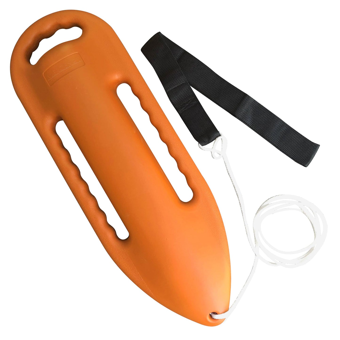 MERGENCY Lifeguard Float | Professional Rescue Can | Open Water Swim Buoy | Lifeguard Rescue Can (Orange Beacon)