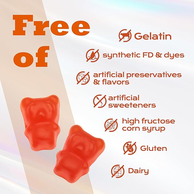 Vitamin B Complex Gummies for Adults & Kids - 120 Count Apple Flavored, with B12, Biotin, Folic Acid, Niacin (3g Per Gummy) | Energy Metabolism & Hair Support | Non-GMO, Vegan