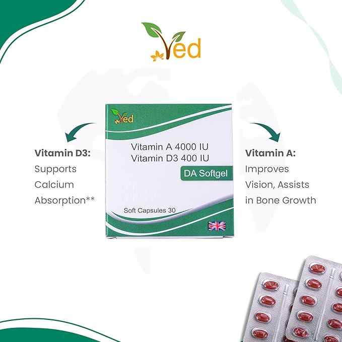 Ved Vitamin A & D3 SOFTGEL Capsule (15X2)
