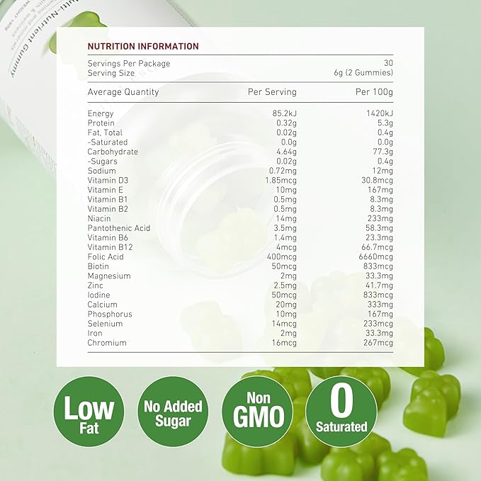 Unichi Women’s Multi-Nutrient Gummy and Elderberry Immune Gummy