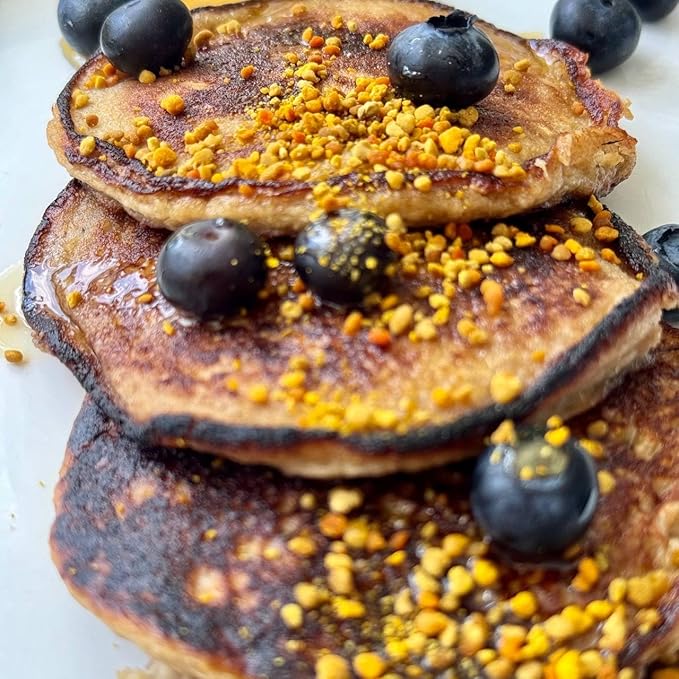 Bee Pollen Granules for Women - Organic Dietary Supplement - Morning Energy Boost 120g (4.2oz)