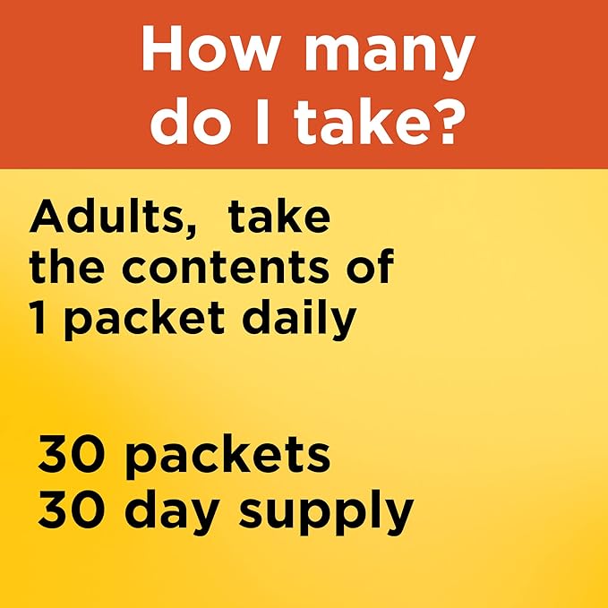 Nature Made Daily Diabetes Health Pack, Dietary Supplement for Nutritional Support, 30 Packets, 30 Day Supply