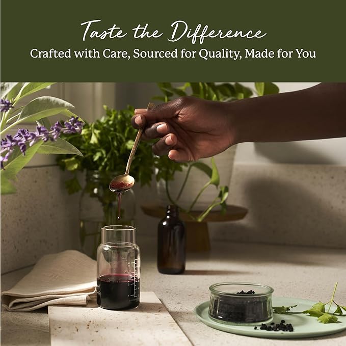 Starwest Botanicals Organic Elderberries - Dried Elderberries for Syrup, Tea, Gummies, & Jam, Natural Immune Support, Certified Kosher, Non-GMO - Bulk 1 lb Bag