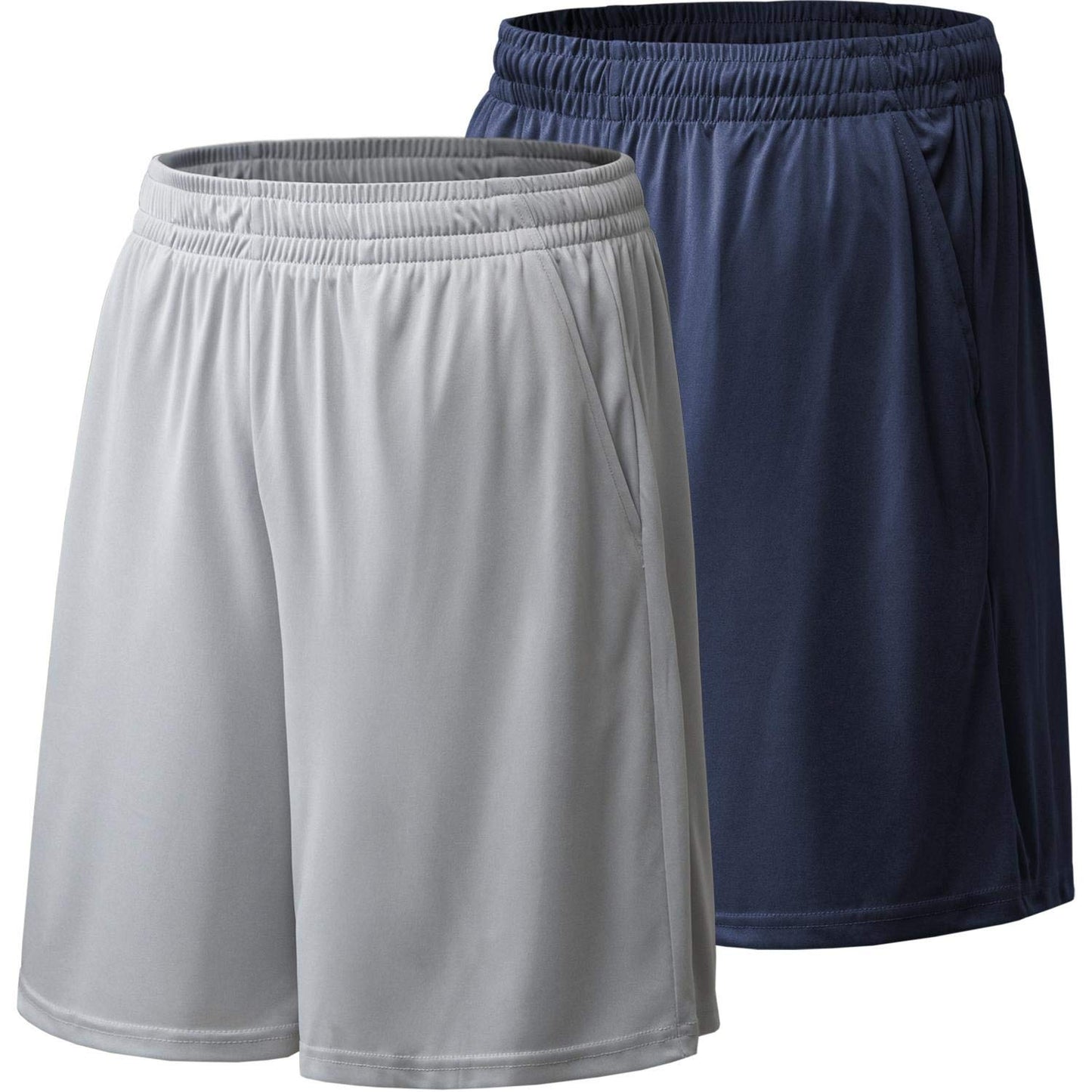 BALENNZ Athletic Shorts for Men with Pockets and Elastic Waistband Quick Dry Activewear