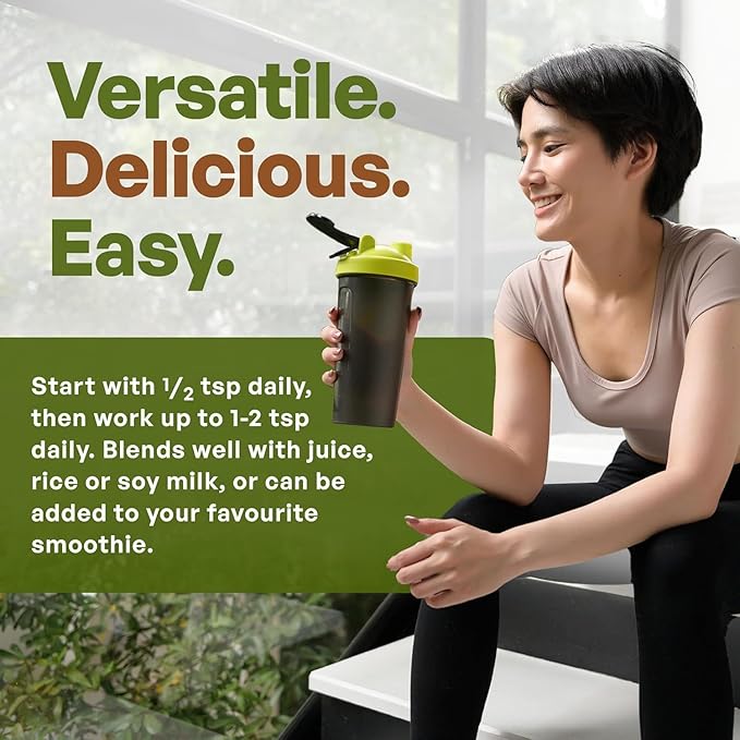 Go Nutra - Chlorella Powder, Pure Greens Powder with Vitamins, Minerals, and Antioxidants, All Natural Greens Superfood Powder, Chlorella Cracked Cell Green Powder, Non-GMO, Vegan 4oz.