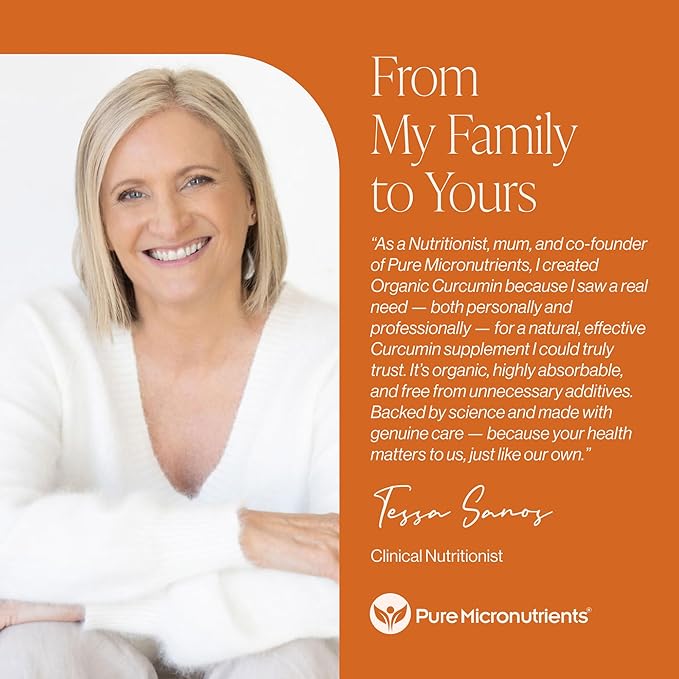 Organic Turmeric Curcumin with Black Pepper & BCM-95 - for Inflammatory Support, Brain & Immune Health - 60 Vegan Turmeric Capsules, 1000mg Per Serve - Herbal Curcumin Supplements