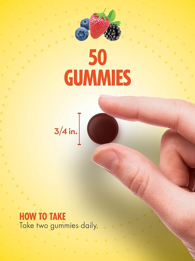 Sundance Multivitamin Gummies for Adults | for Men & Women | Mixed Berry Flavor | Non-GMO and Gluten Free Supplement