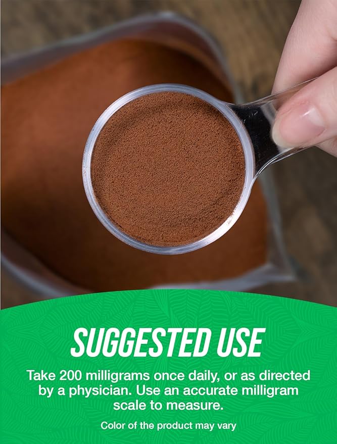 BulkSupplements.com Grape Seed Extract Powder - Grape Seed Extract Supplement, Antioxidant Source - Herbal Supplement, Gluten Free, 200mg per Serving, 500g (1.1 lbs) (Pack of 1)