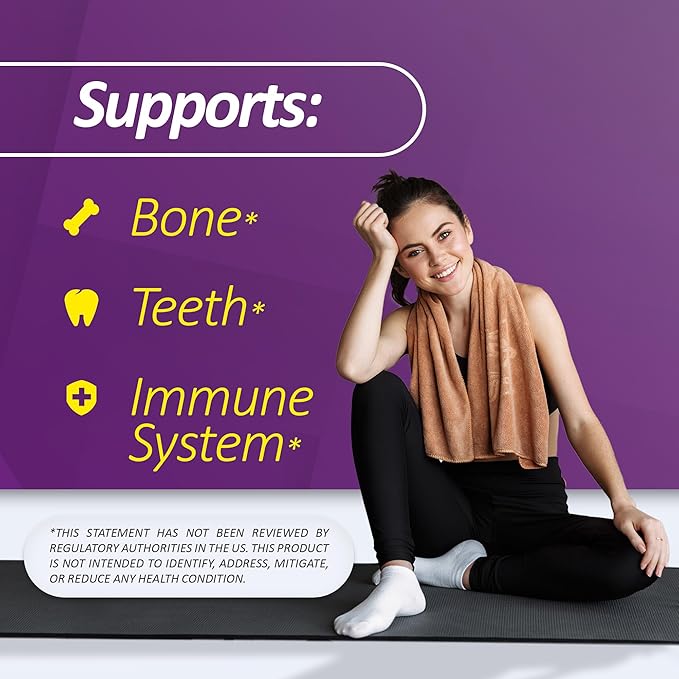 Vitamin D3 2,000 IU – 600 Softgels – Supports Defense System, Bone & Muscle Health – Family Size