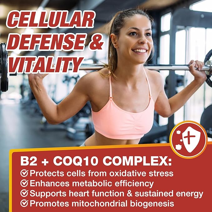 Vitamin B2 Gummies Riboflavin 400mg Strawberries Flavor, 60 Count