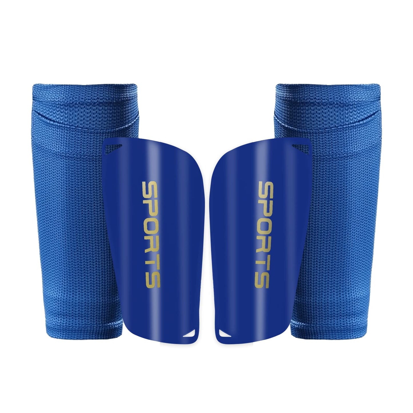 AIMISICAR Kids Youth Soccer Shin Guards, Shin Pads and Shin Guard Sleeves for 3-15 Years Old Boys and Girls for Football Games, EVA Cushion Protection Reduce Shocks and Injuries