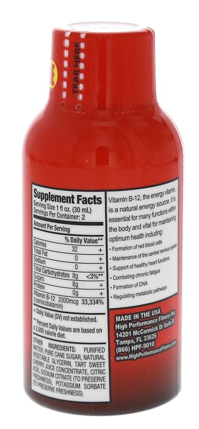 1st Step for Energy B-12 Boost Cherry Charge 12 (2 fl oz) bottles