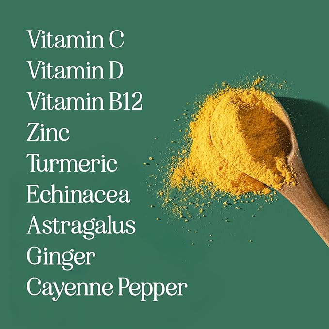 TRULEAN Everyday Wellness - All-in-One Immune Support, Wellness & Vitamin Shot, Vitamin-C, Turmeric, Ginger, Zinc, & Echinacea - No Artificial Ingredients, No Sugar & Gluten Free - 30 Packets