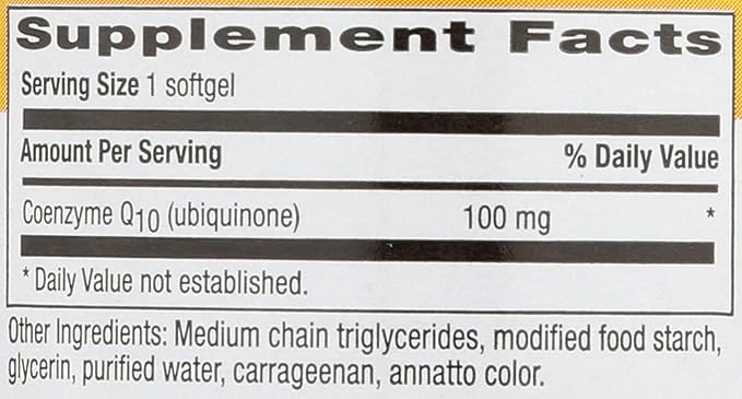 Country Life Simply CoQ10, Supports Heart Function, 100mg, 60 Softgels, Certified Gluten Free, Certified Vegan…