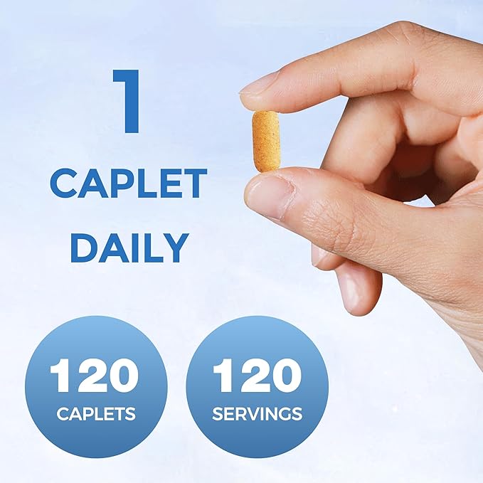 Vitamin World Stress Vitamin B Complex with Vitamin C, Timed Release High-Potency Vitamin B6, B12, Niacin, Folate & Biotin for Stress, Energy, Metabolism & Immune Support, Non-GMO, 120 Caplets