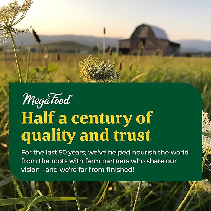 MegaFood One Daily Mens Multivitamins - Multivitamin for Men - Vitamin C, Vitamin D3 & Vitamin B12 - Muscle, Energy Metabolism & Immune Support - Vegetarian, Gluten Free - 30 Tablets, 30 Servings