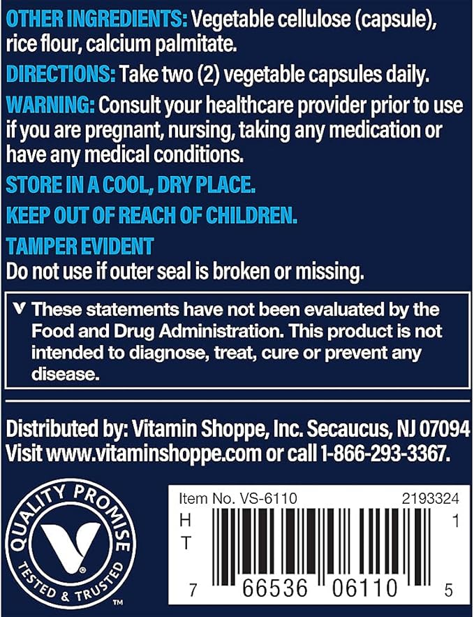 Vthrive Bioactive B-Complex - Vitamin B + Active Coenzymes for Energy Production (120 Vegetable Capsules)