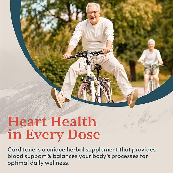 ruved Carditone, Doctor-Formulated, All-Natural Ayurvedic Herbal Supplement, Trusted for Over 30 Years, 30 Vegetarian Caplets