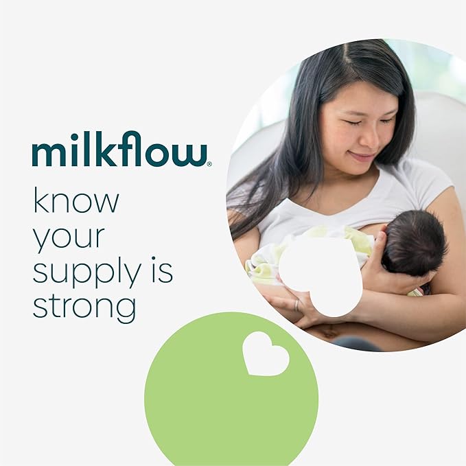 UpSpring Milkflow Electrolyte Breastfeeding Supplement Drink Mix Fenugreek-Free, Moringa & Blueberry Acai Flavor, Lactation Supplement to Support Breast Milk Supply and Restore Electrolytes, 16 Mixes