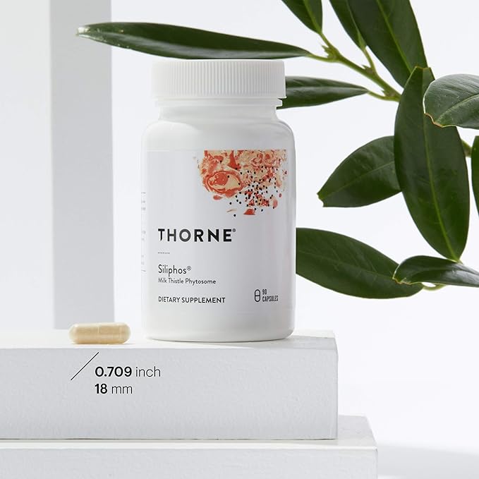 THORNE Siliphos - Botanical Extract Complex for Antioxidant and Liver Support* - 90 Capsules