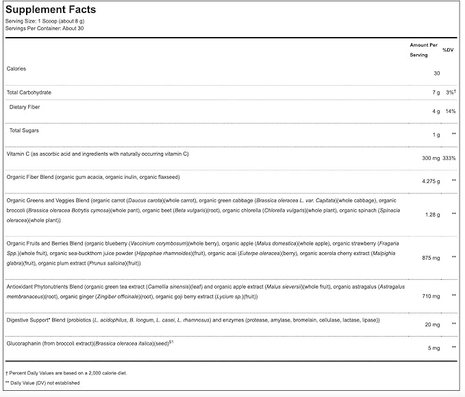 XYMOGEN D3 Liquid (1,500 Servings) + OrganiX PhytoFood Greens Powder (30 Servings) - 1000 IU Liquid Vitamin D Drops with Vegetables, Fruits, Berries, Phytonutrients, Fiber, Probiotics + Enzymes